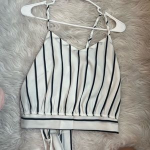 Shein striped tank